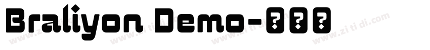 Braliyon Demo字体转换